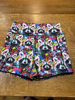 Constantly Varied Gear Women’s Marvel Rocket Bike Shorts sz large